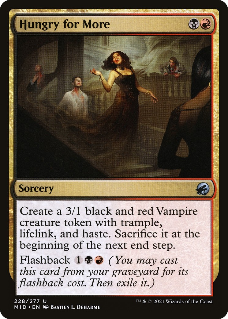 2021 Magic: The Gathering Innistrad: Midnight Hunt 2021 Magic: The Gathering Innistrad: Midnight Hunt #228 trading card