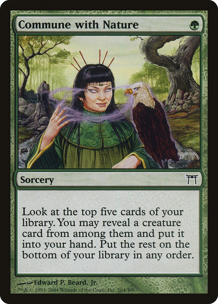 2004 Magic: The Gathering Champions of Kamigawa 2004 Magic: The Gathering Champions of Kamigawa #204 trading card