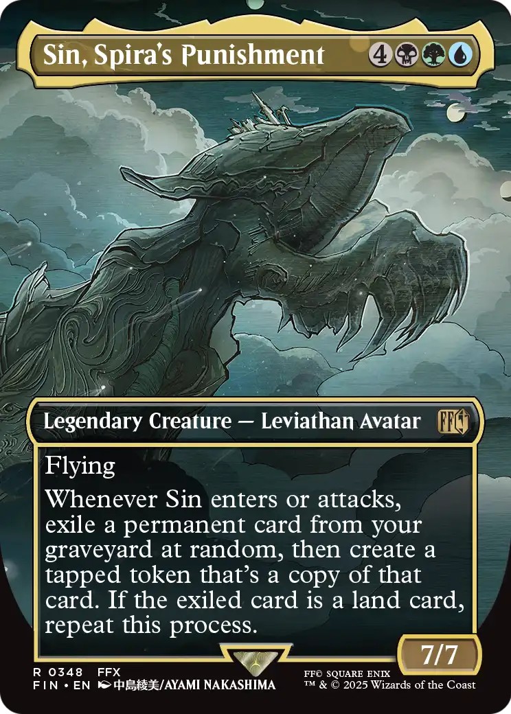 2025 Magic: The Gathering Final Fantasy 2025 Magic: The Gathering Final Fantasy #348 trading card