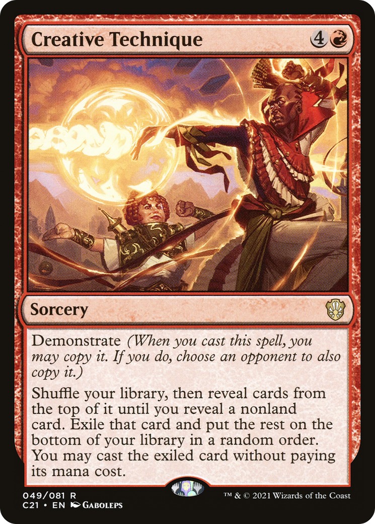 2021 Magic: The Gathering Commander 2021 Magic: The Gathering Commander #49 trading card