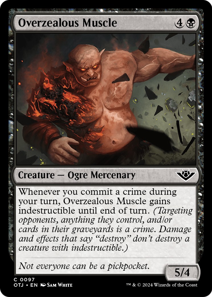 2024 Magic: The Gathering Outlaws of Thunder Junction 2024 Magic: The Gathering Outlaws of Thunder Junction #97 trading card