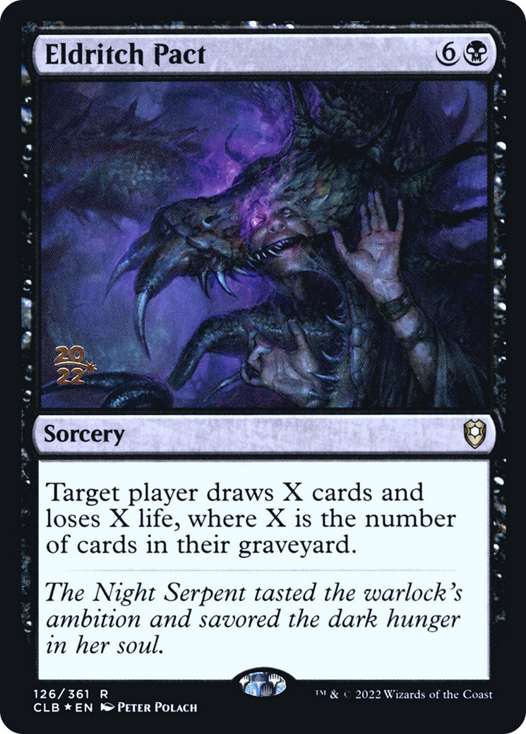 2022 Magic: The Gathering Battle for Baldur's Gate Promos 2022 Magic: The Gathering Battle for Baldur's Gate Promos #126s tra