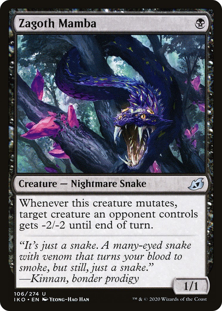 2020 Magic: The Gathering Ikoria: Lair of Behemoths 2020 Magic: The Gathering Ikoria: Lair of Behemoths #106 trading card