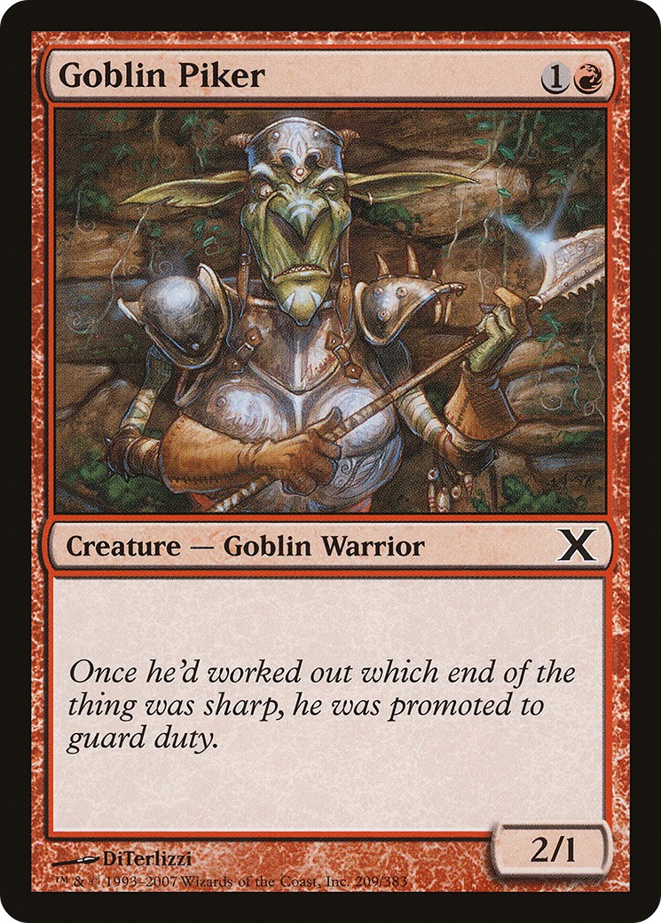 2007 Magic: The Gathering Tenth Edition 2007 Magic: The Gathering Tenth Edition #209 trading card