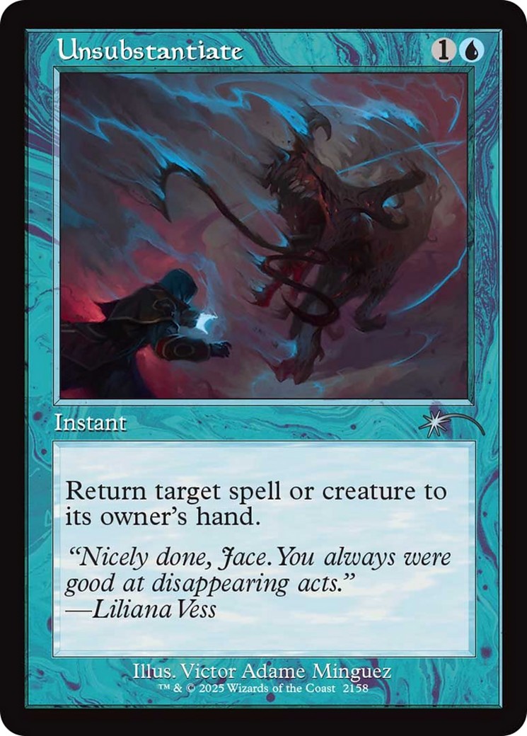 2025 Magic: The Gathering Secret Lair Drop 2025 Magic: The Gathering Secret Lair Drop #2158 trading card