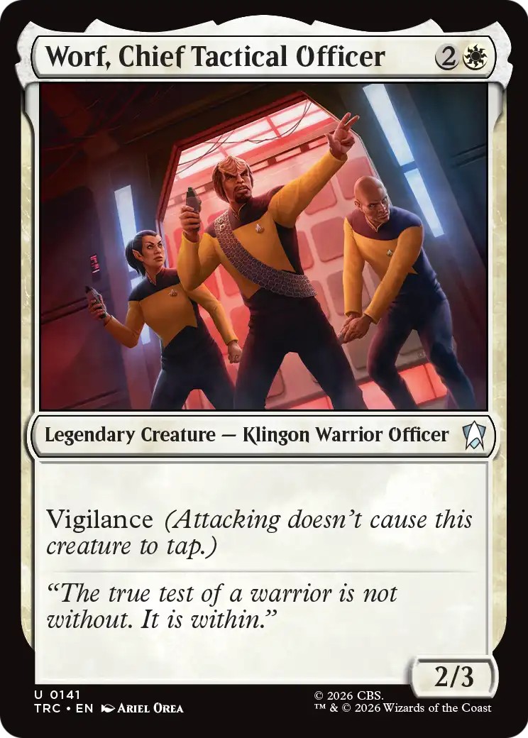 Worf, Chief Tactical Officer - Image 1
