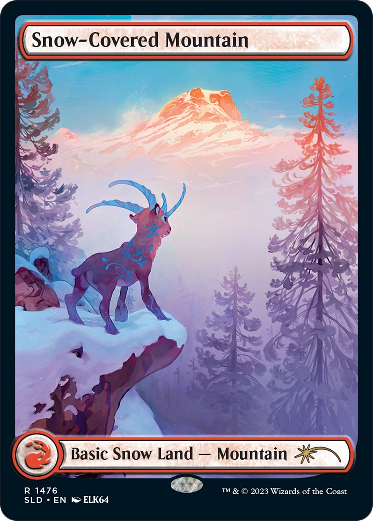 Snow-Covered Mountain - Image 1