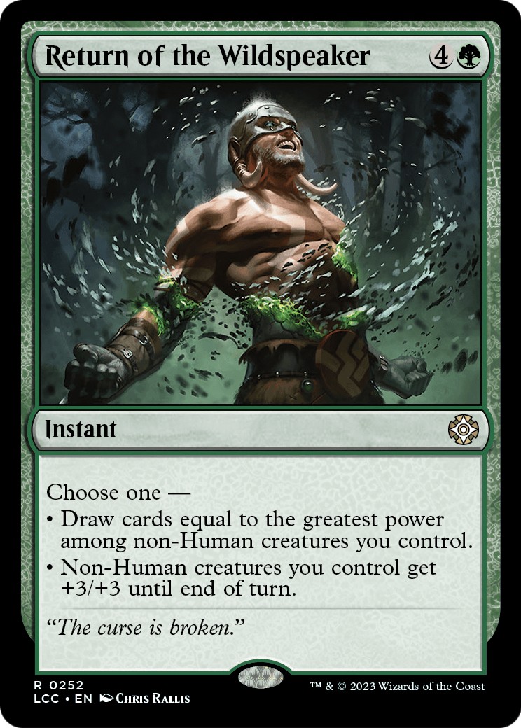 Return of the Wildspeaker - Image 1