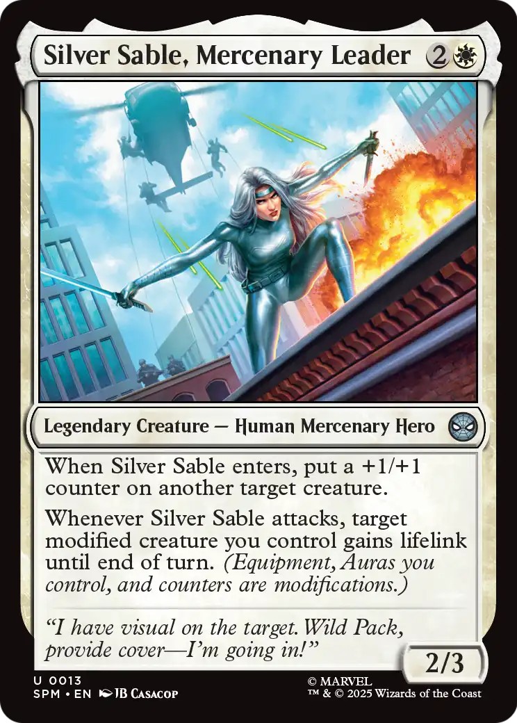 Silver Sable, Mercenary Leader - Image 1