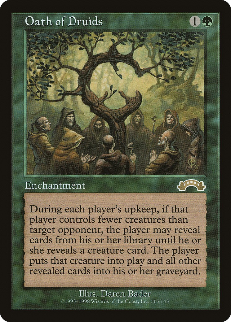 1998 Magic: The Gathering Exodus 1998 Magic: The Gathering Exodus #115 trading card