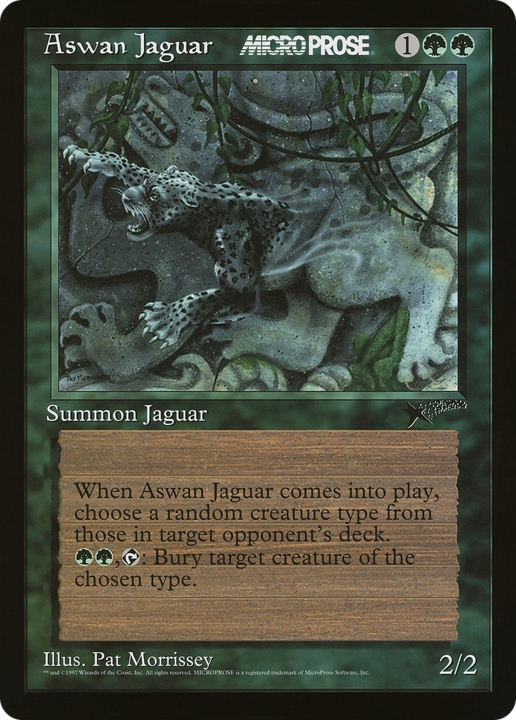 1997 Magic: The Gathering MicroProse Promos 1997 Magic: The Gathering MicroProse Promos #1 trading card