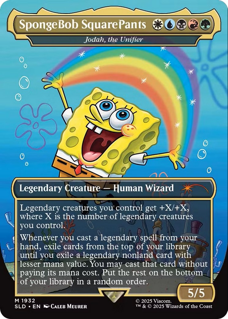 2025 Magic: The Gathering Secret Lair Drop 2025 Magic: The Gathering Secret Lair Drop #1932 trading card