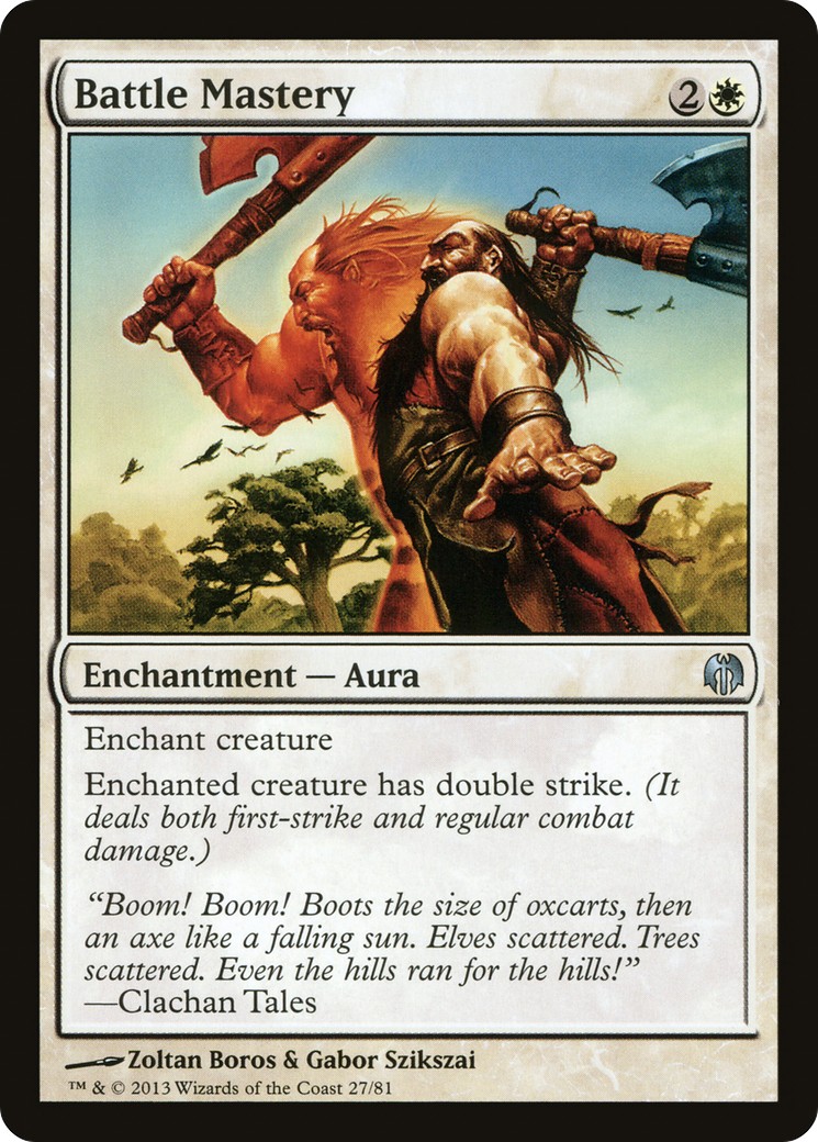 2013 Magic: The Gathering Duel Decks: Heroes vs. Monsters 2013 Magic: The Gathering Duel Decks: Heroes vs. Monsters #27 tradi