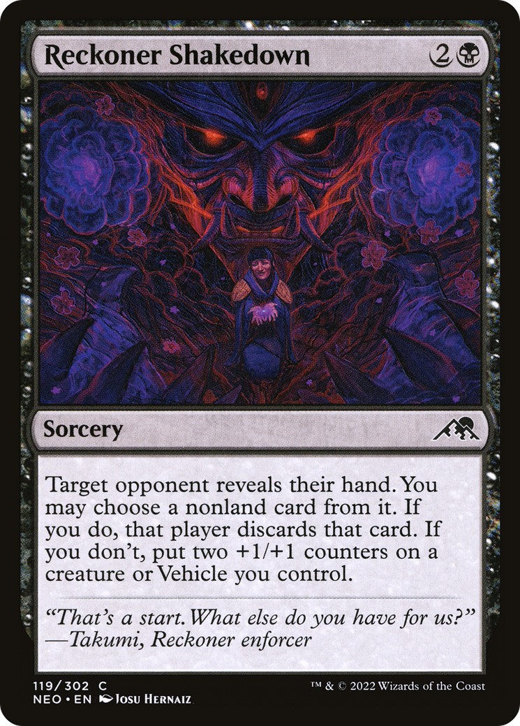 2022 Magic: The Gathering Kamigawa: Neon Dynasty 2022 Magic: The Gathering Kamigawa: Neon Dynasty #119 trading card