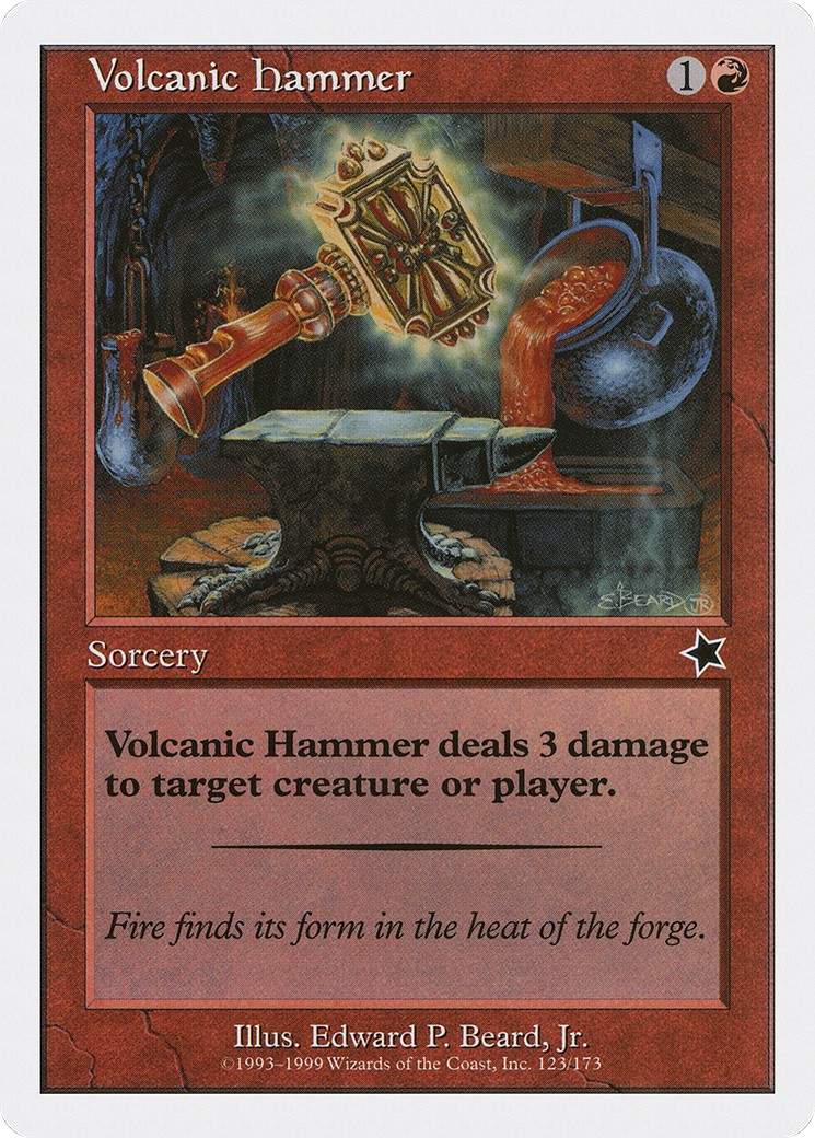 1999 Magic: The Gathering Starter 1999 Magic: The Gathering Starter #123 trading card