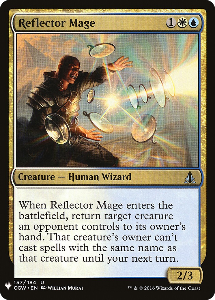 2019 Magic: The Gathering The List 2019 Magic: The Gathering The List #OGW-157 trading card