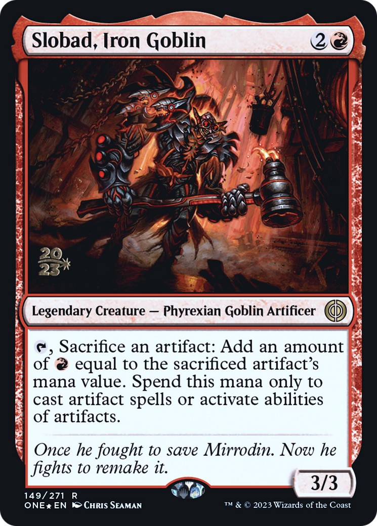 2023 Magic: The Gathering Phyrexia: All Will Be One Promos 2023 Magic: The Gathering Phyrexia: All Will Be One Promos #149s t