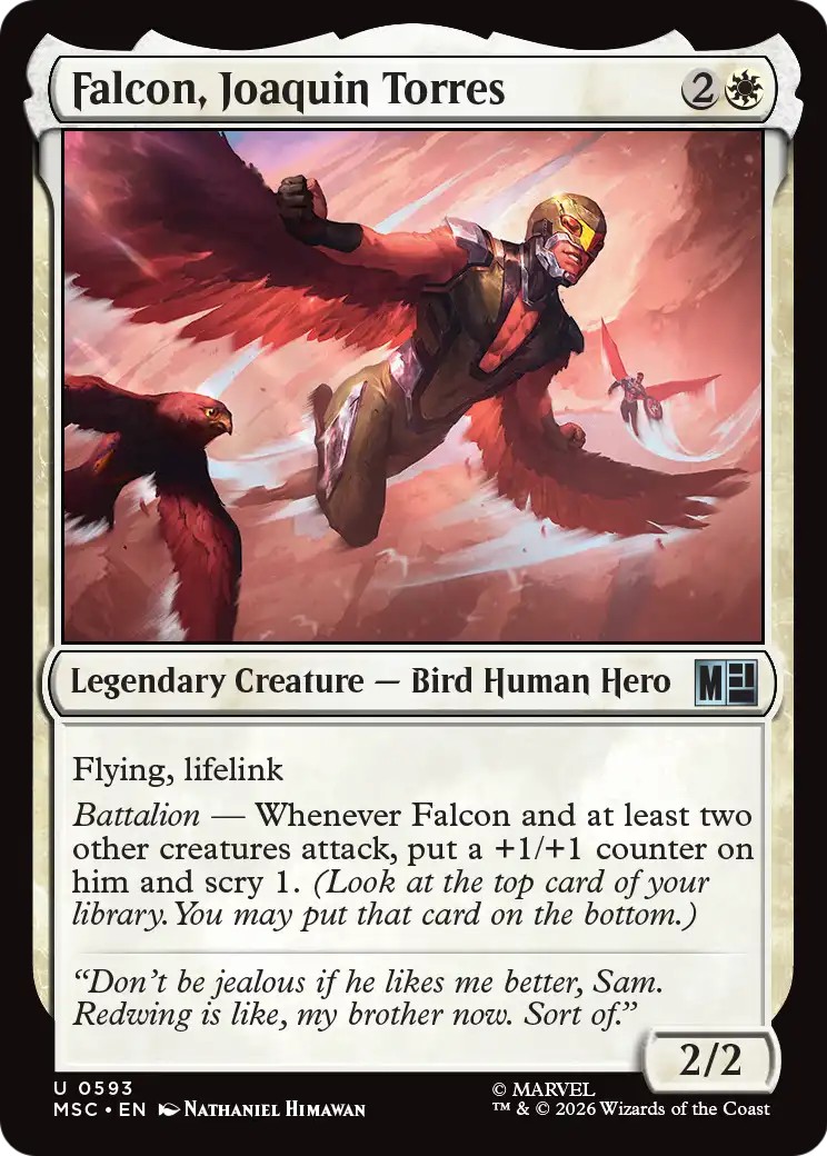 2026 Magic: The Gathering Marvel Super Heroes 2026 Magic: The Gathering Marvel Super Heroes #593 trading card