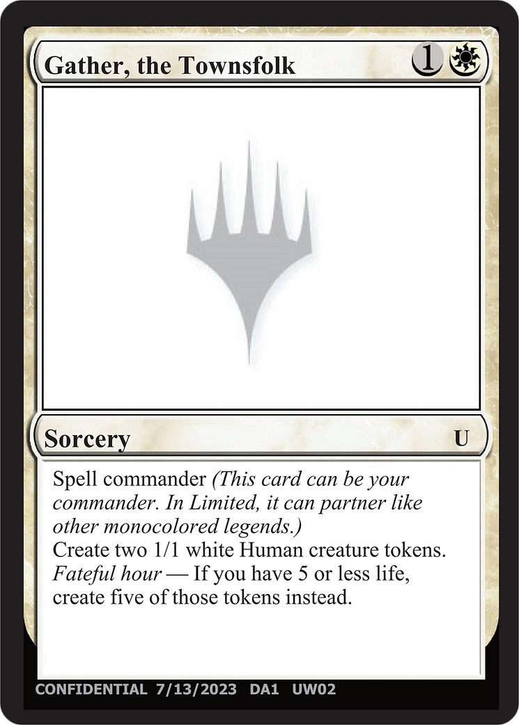Gather, the Townsfolk - Image 1