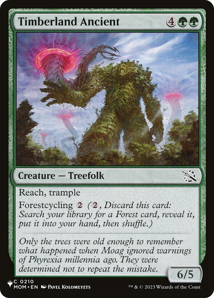2024 Magic: The Gathering The List 2024 Magic: The Gathering The List #MOM-210 trading card