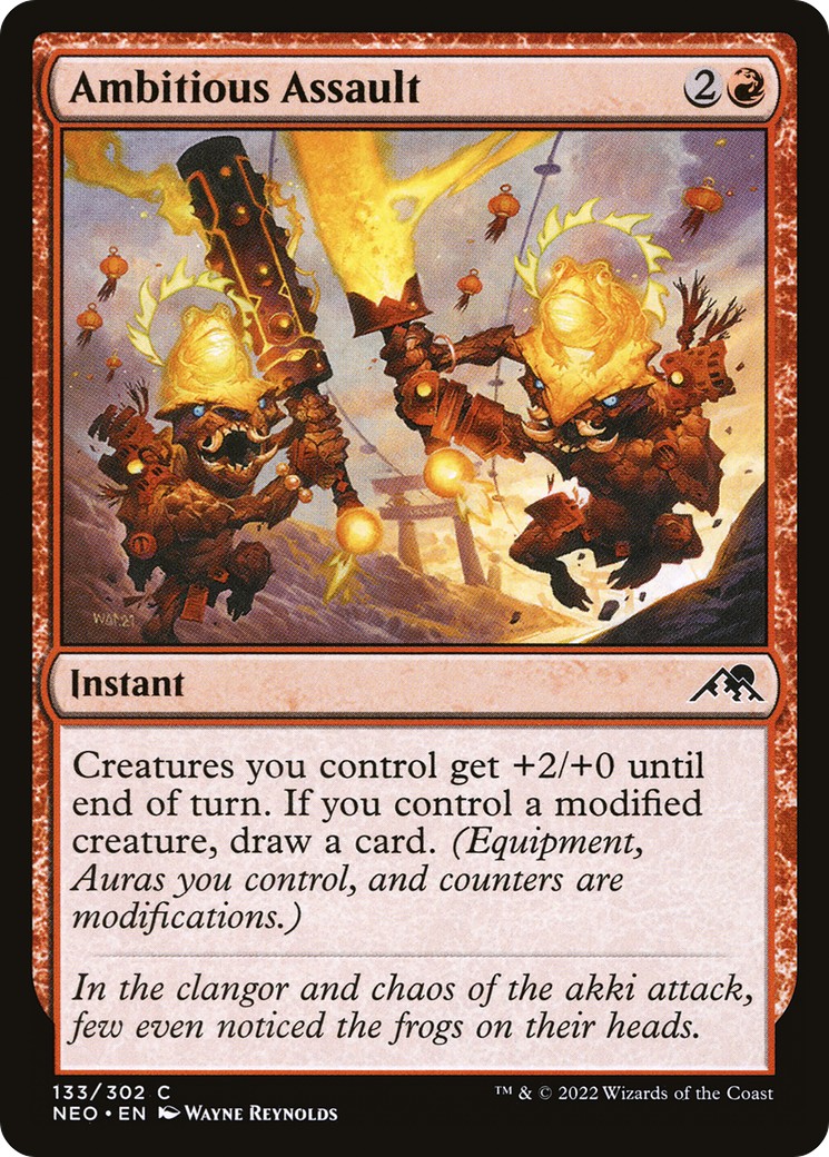 2022 Magic: The Gathering Kamigawa: Neon Dynasty 2022 Magic: The Gathering Kamigawa: Neon Dynasty #133 trading card