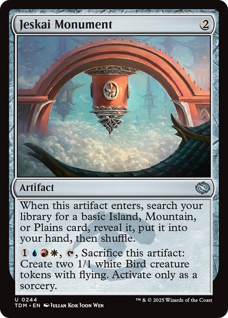 2025 Magic: The Gathering Tarkir: Dragonstorm 2025 Magic: The Gathering Tarkir: Dragonstorm #244 trading card