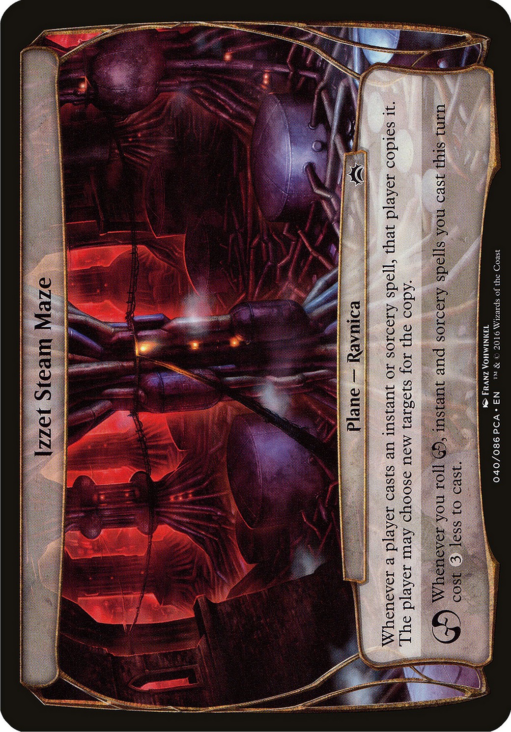 2016 Magic: The Gathering Planechase Anthology Planes 2016 Magic: The Gathering Planechase Anthology Planes #40 trading card