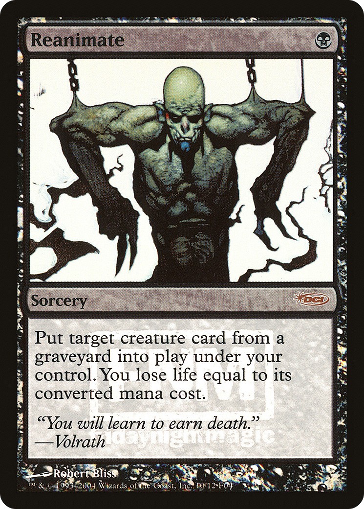2004 Magic: The Gathering Friday Night Magic Reanimate #10 trading card