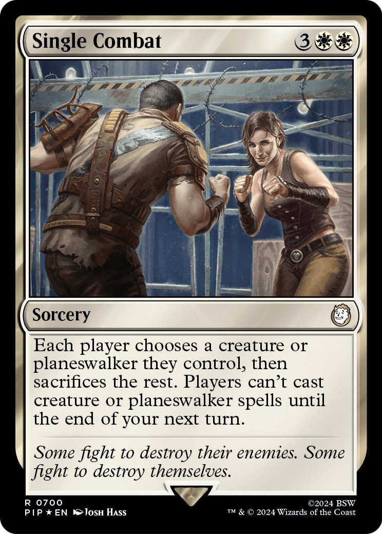 2024 Magic: The Gathering Fallout 2024 Magic: The Gathering Fallout #700 trading card