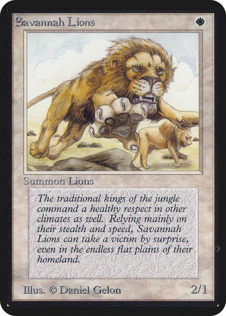 Savannah Lions - Image 1