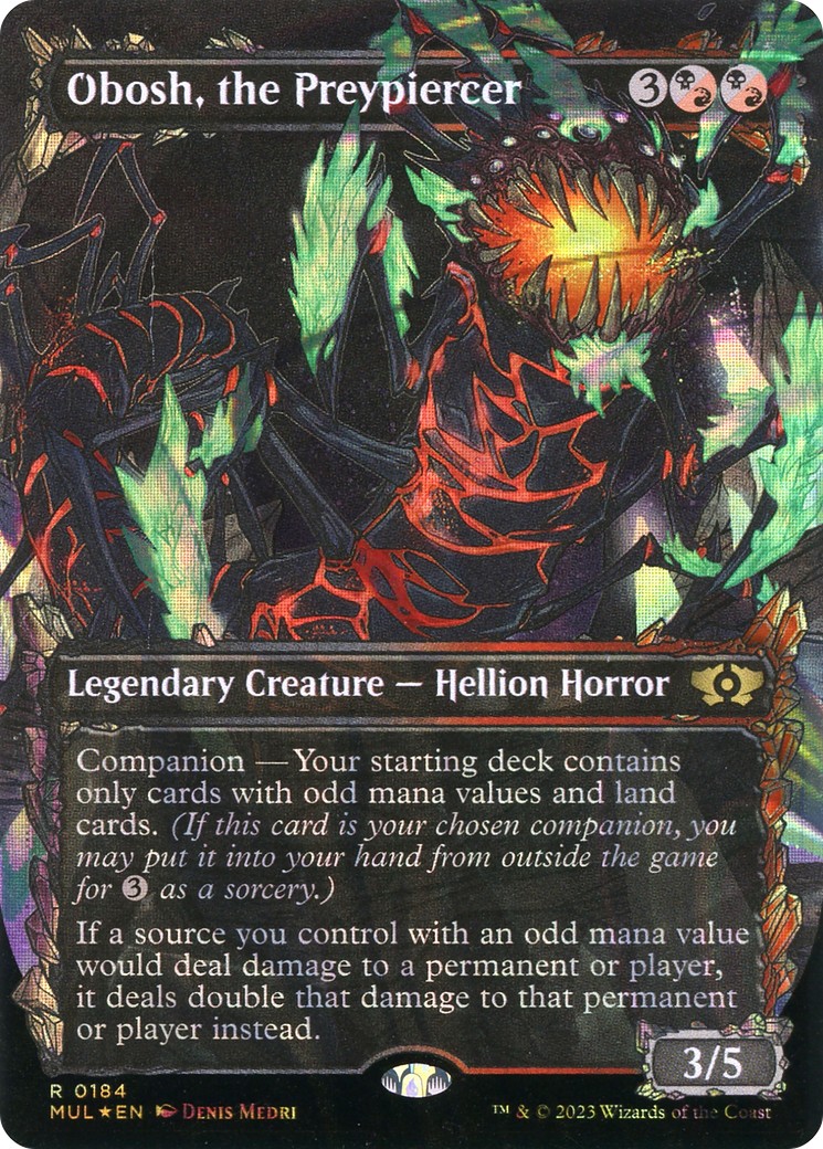 2023 Magic: The Gathering Multiverse Legends 2023 Magic: The Gathering Multiverse Legends #184 trading card