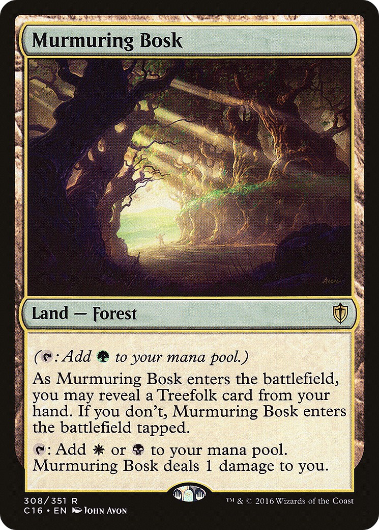 2016 Magic: The Gathering Commander 2016 Magic: The Gathering Commander #308 trading card