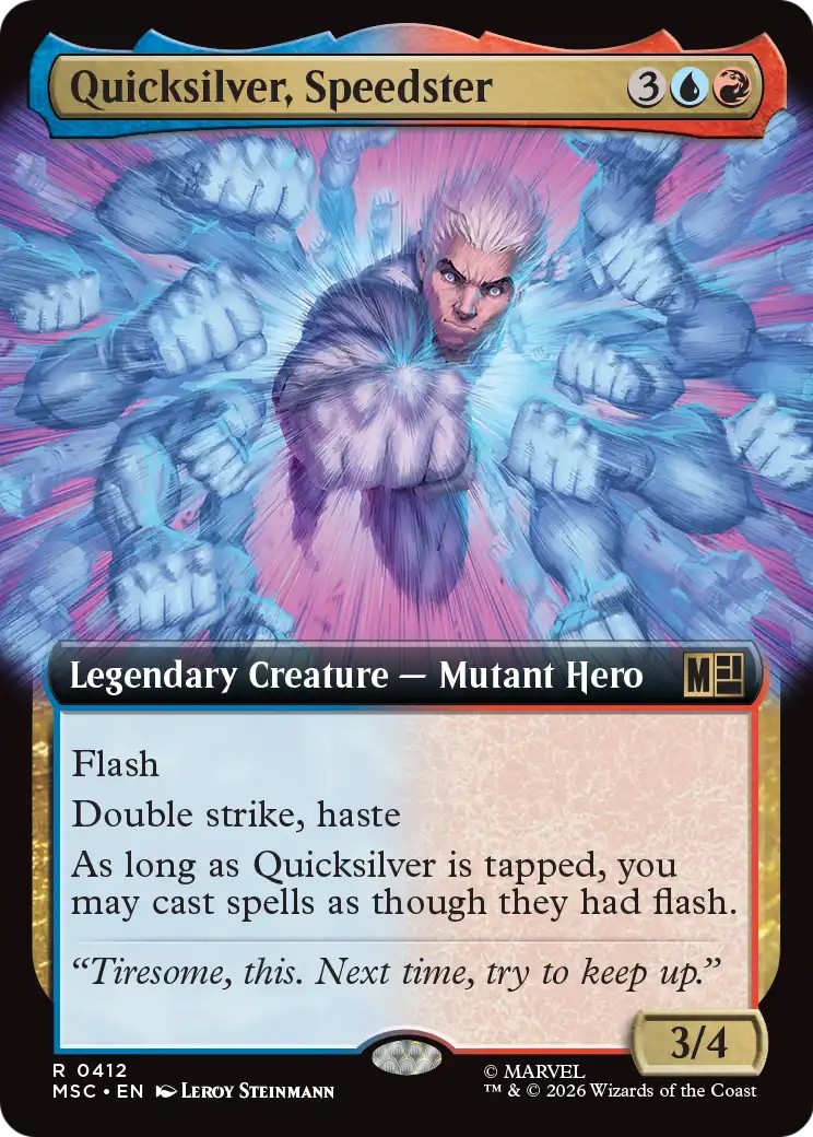 2026 Magic: The Gathering Marvel Super Heroes 2026 Magic: The Gathering Marvel Super Heroes #412 trading card