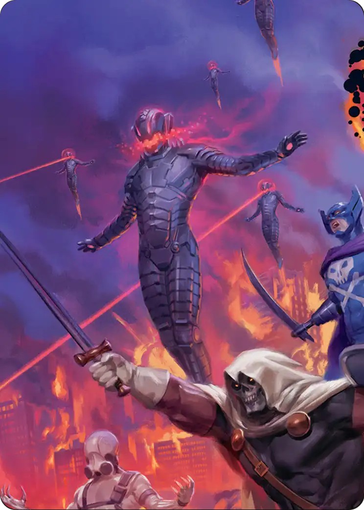 2026 Magic: The Gathering Marvel Super Heroes Art Series 2026 Magic: The Gathering Marvel Super Heroes Art Series #7b trading