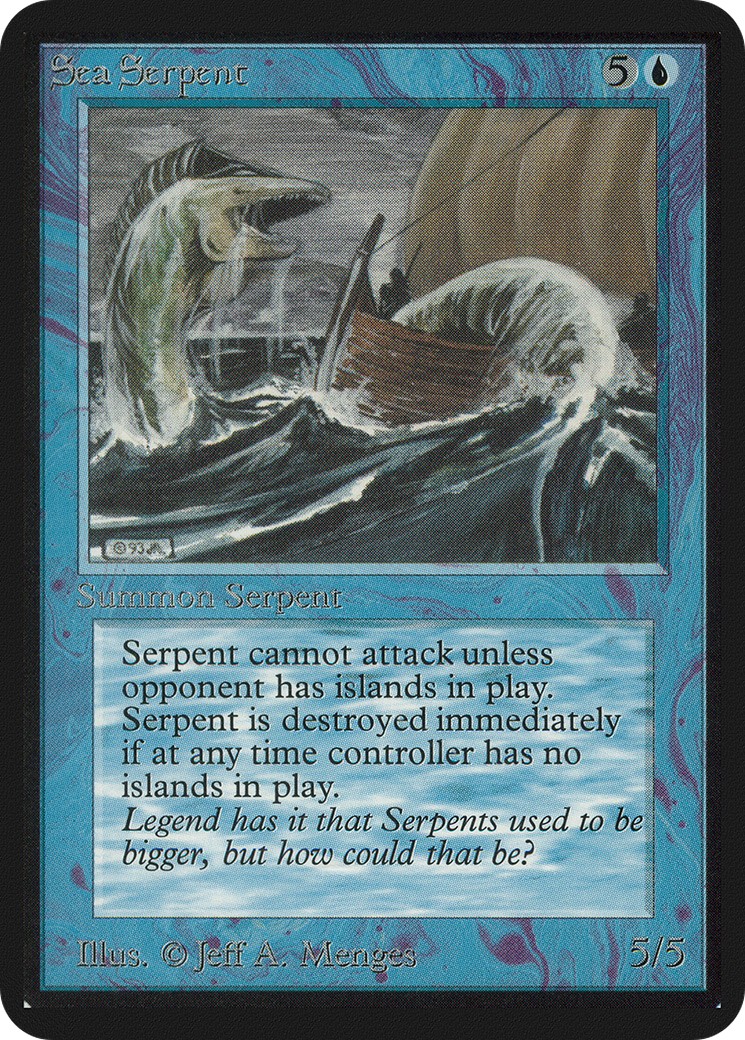 1993 Magic: The Gathering Alpha 1993 Magic: The Gathering Alpha #76 trading card