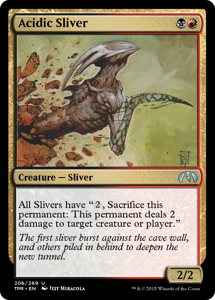 2015 Magic: The Gathering Tempest Remastered 2015 Magic: The Gathering Tempest Remastered #206 trading card