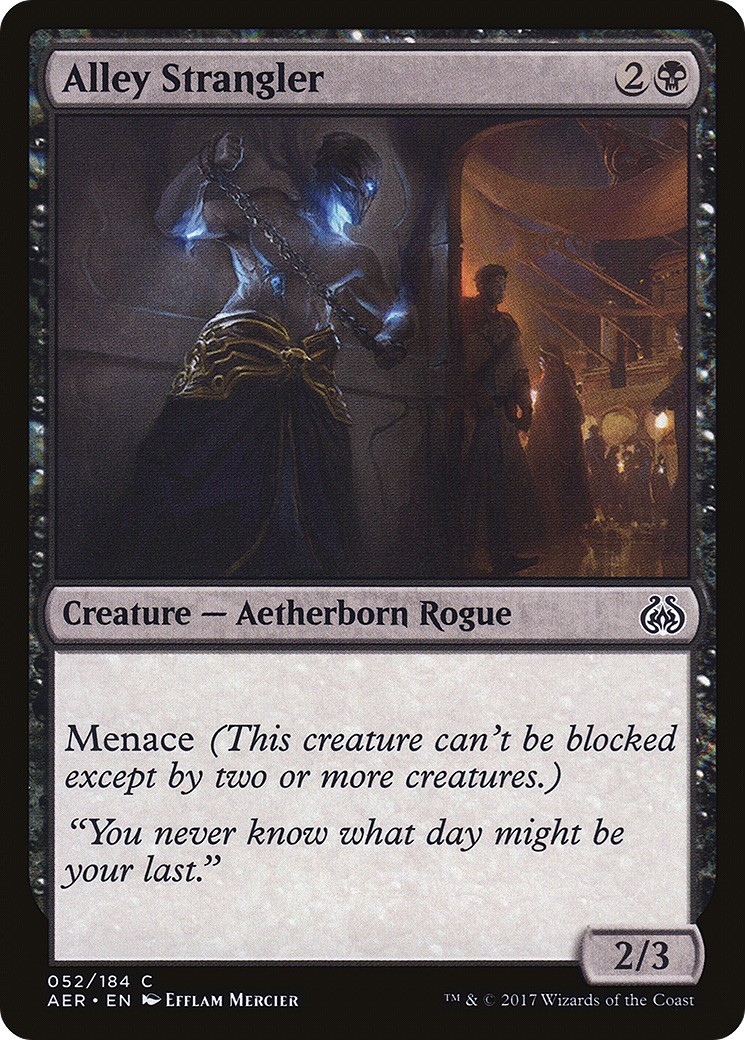 2017 Magic: The Gathering Aether Revolt 2017 Magic: The Gathering Aether Revolt #52† trading card
