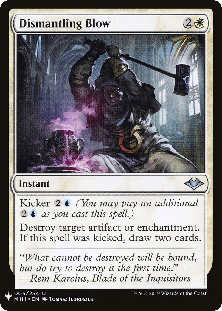 2019 Magic: The Gathering The List 2019 Magic: The Gathering The List #MH1-5 trading card