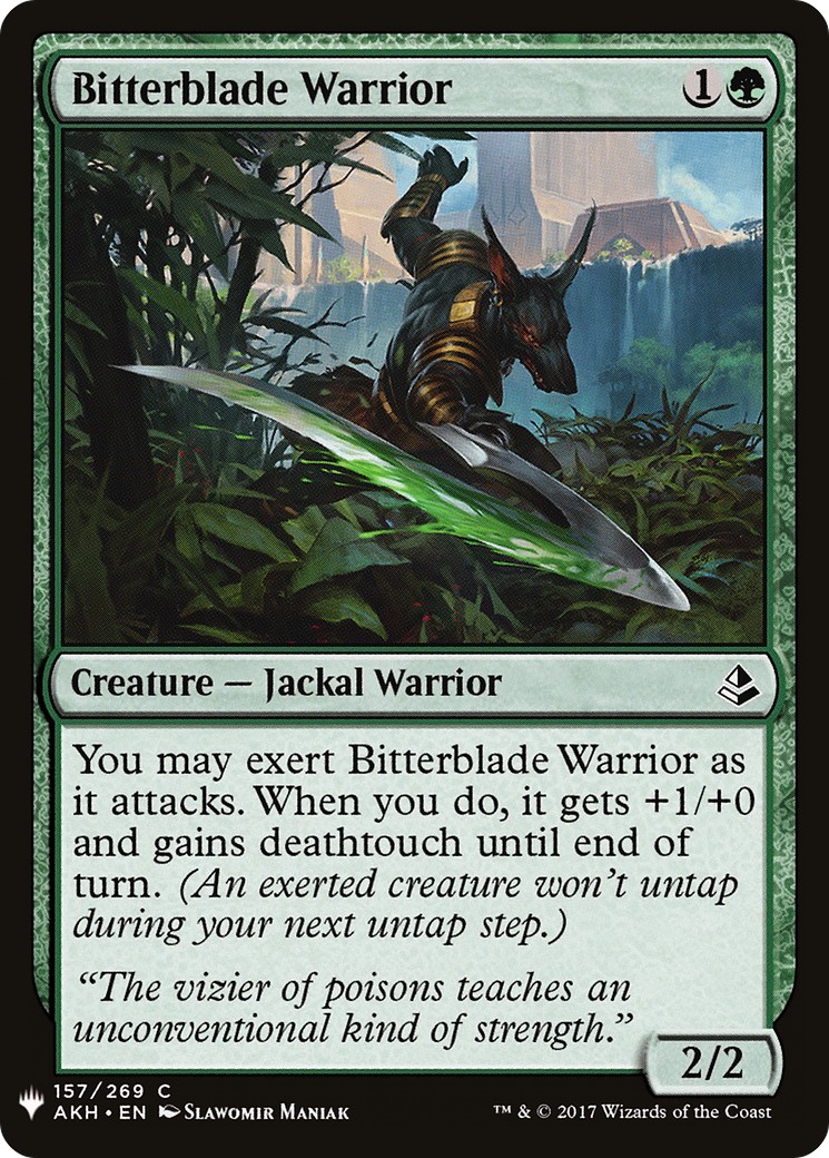 2019 Magic: The Gathering The List 2019 Magic: The Gathering The List #AKH-157 trading card