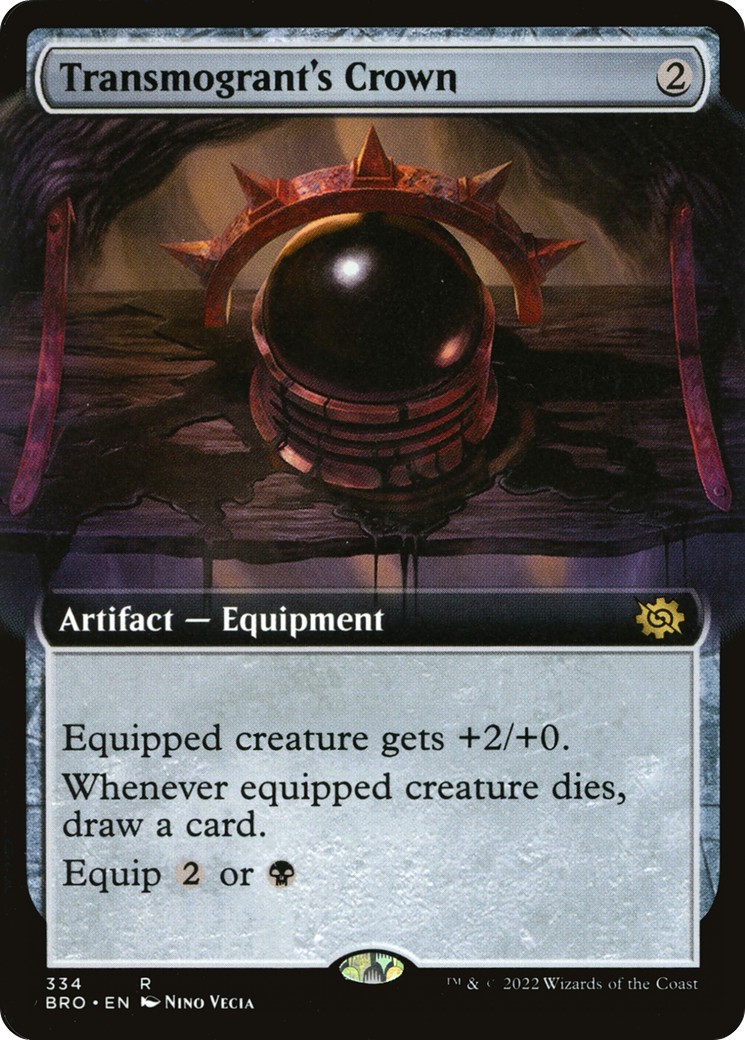 2022 Magic: The Gathering The Brothers' War 2022 Magic: The Gathering The Brothers' War #334 trading card