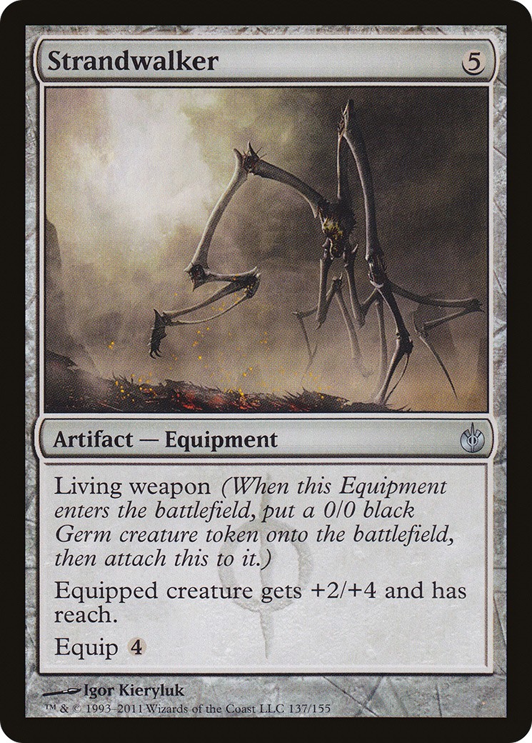 2011 Magic: The Gathering Mirrodin Besieged 2011 Magic: The Gathering Mirrodin Besieged #137 trading card