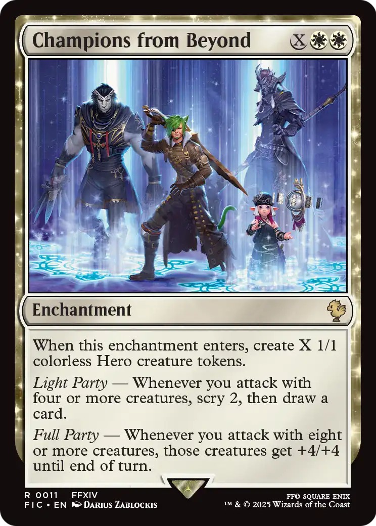 2025 Magic: The Gathering Final Fantasy 2025 Magic: The Gathering Final Fantasy #11 trading card