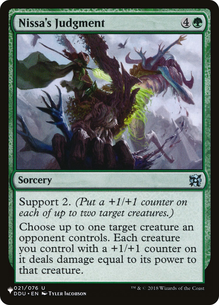 2024 Magic: The Gathering The List 2024 Magic: The Gathering The List #DDU-21 trading card