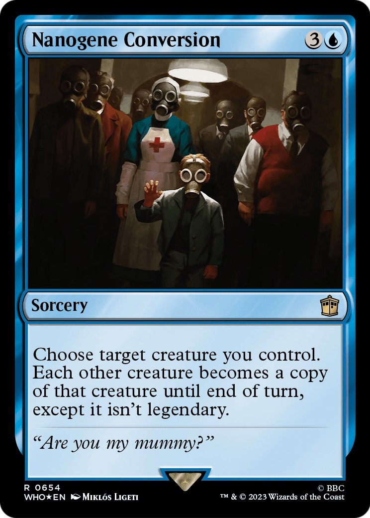 2023 Magic: The Gathering Doctor Who 2023 Magic: The Gathering Doctor Who #654 trading card