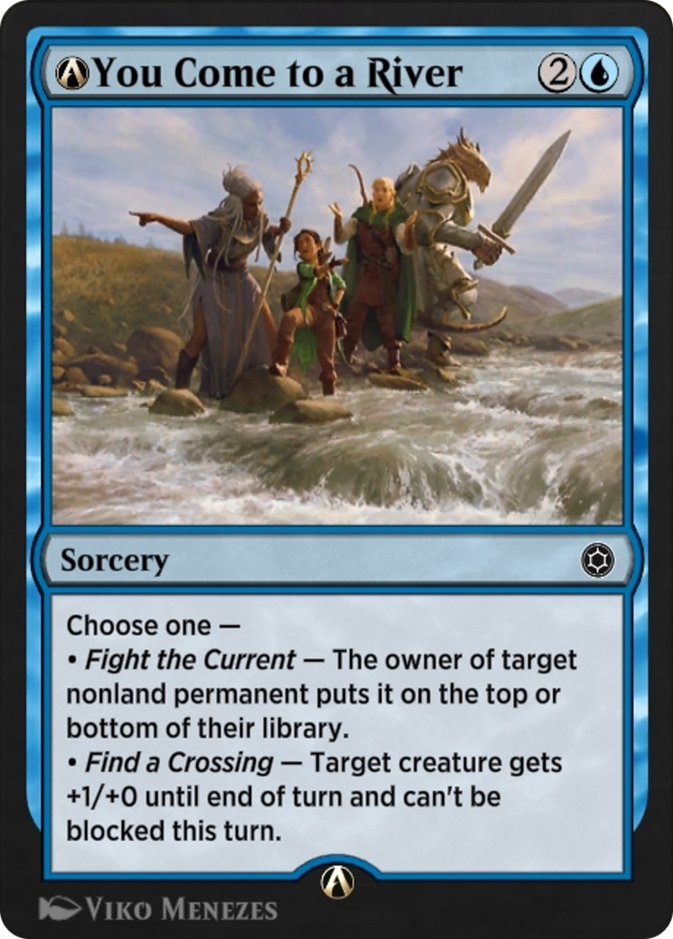 A-You Come to a River - Image 1