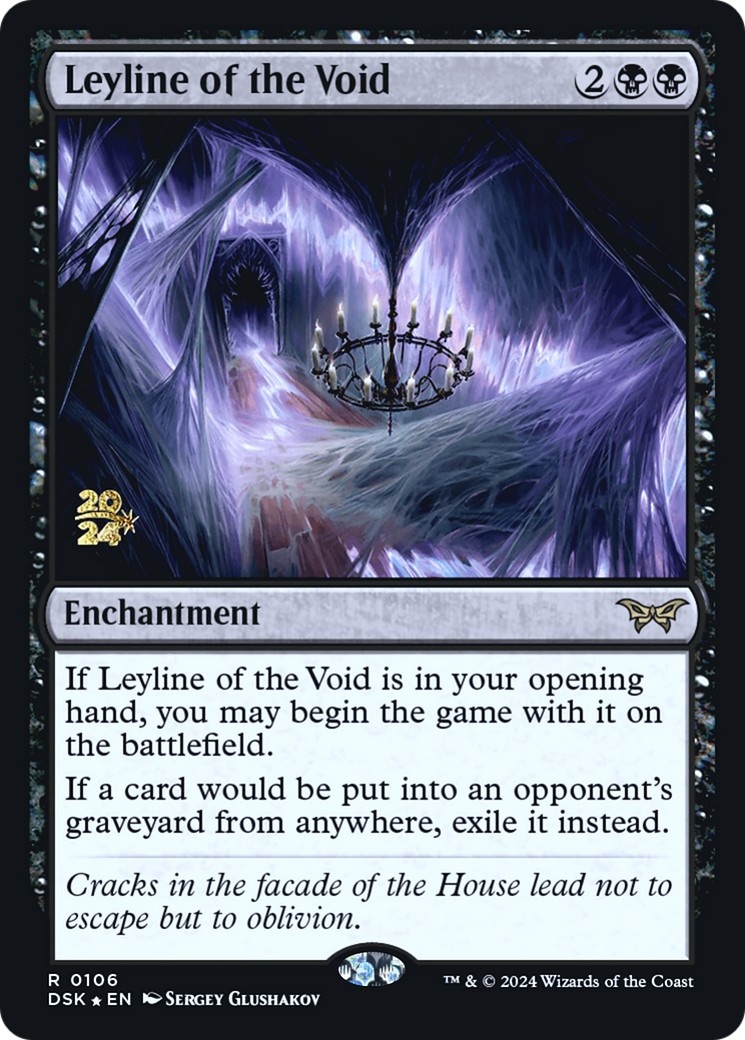 2024 Magic: The Gathering Duskmourn: House of Horror Promos 2024 Magic: The Gathering Duskmourn: House of Horror Promos #106s