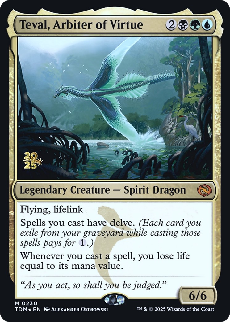 2025 Magic: The Gathering Tarkir: Dragonstorm Promos 2025 Magic: The Gathering Tarkir: Dragonstorm Promos #230s trading card