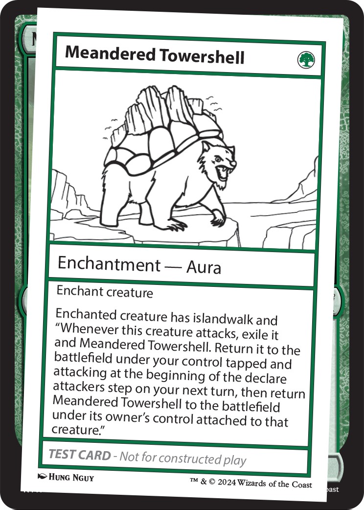 Meandered Towershell - Image 1