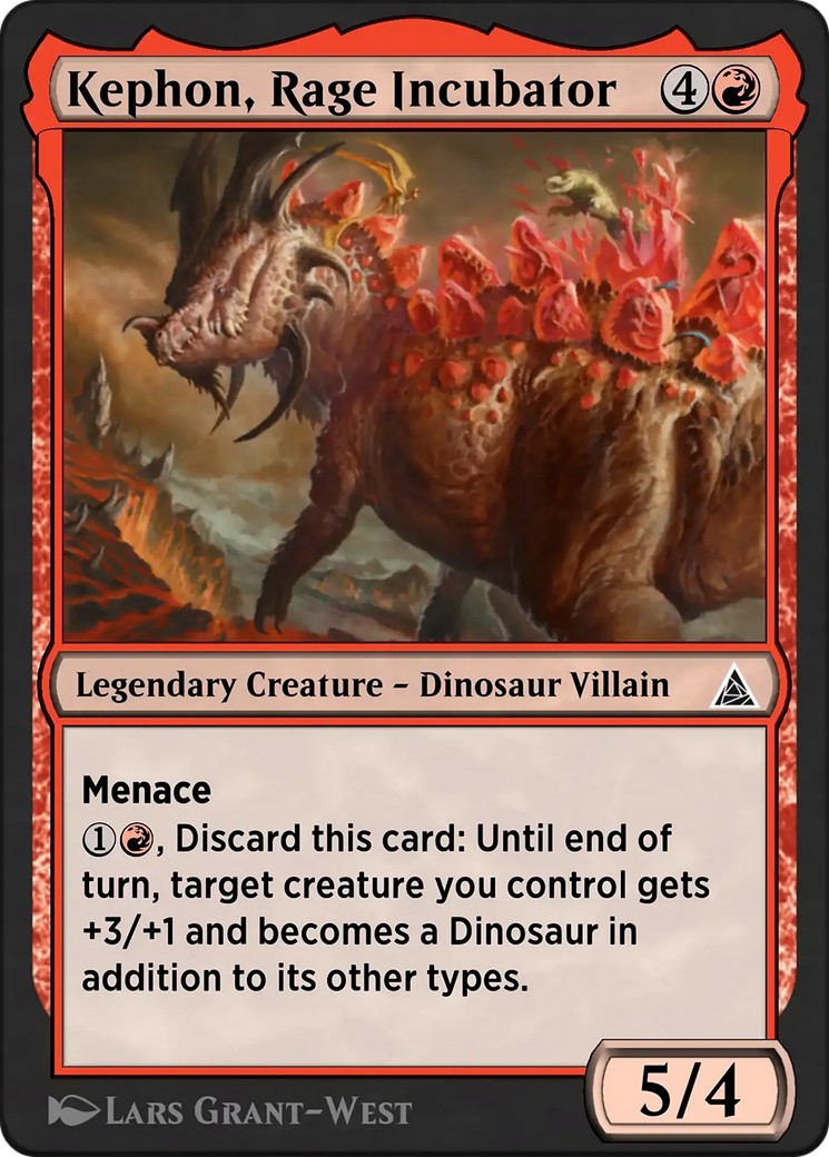 Stegron the Dinosaur Man - Image 1