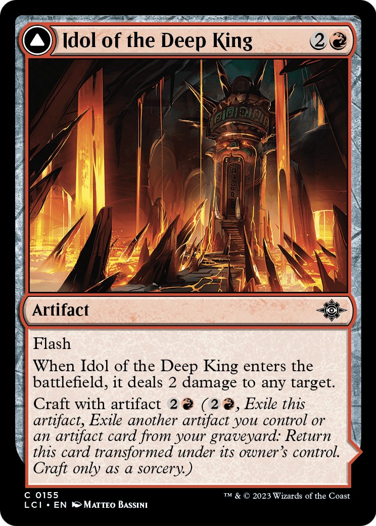 Idol of the Deep King // Sovereign's Macuahuitl - Image 1